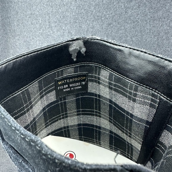 Cole Haan Women's 7B Black Suede Leather Putnam Weatherproof Knee Boot Riding - Picture 8 of 10